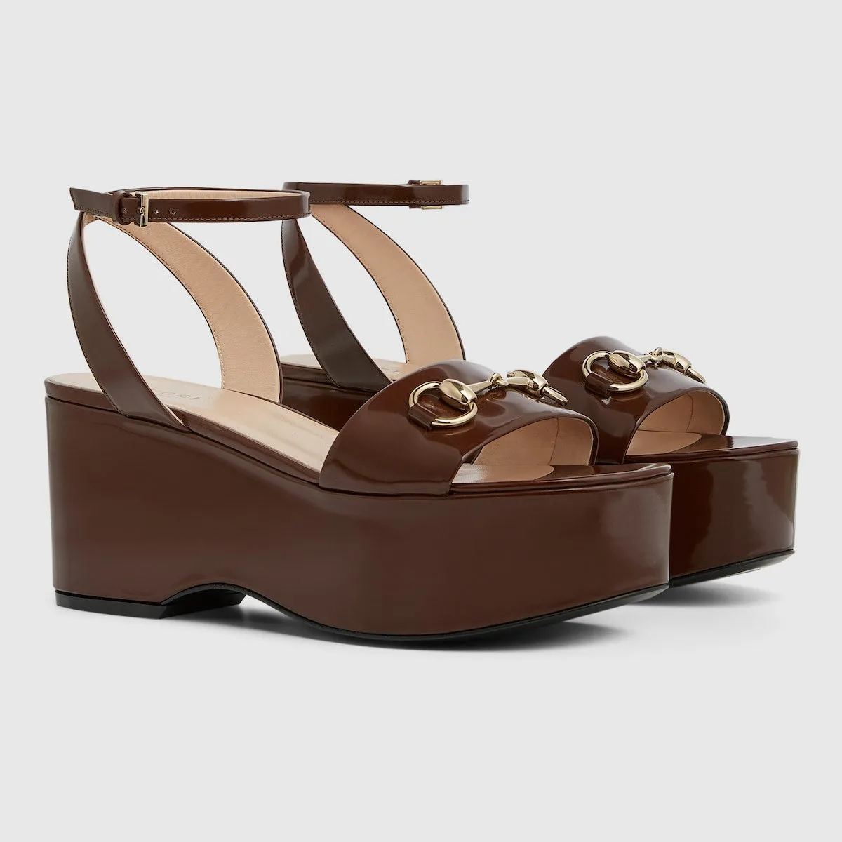 Horsebit flatform sandal